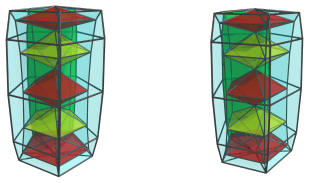 The
deca-augmented 5,10-duoprism, showing second of 5 decagonal prisms