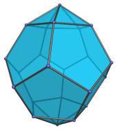 A parabiaugmented
dodecahedron