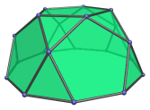 A pentagonal rotunda