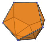 A metabidiminished
icosahedron