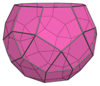 A paragyrate diminished
rhombicosidodecahedron