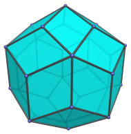 The rhombic
triacontahedron