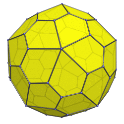 Pentagonal
Hexecontahedron rotating