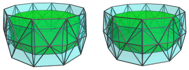 The
deca-augmented 5,10-duoprism, showing second of 5 decagonal prisms