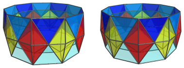The
deca-augmented 5,10-duoprism, showing third 10 of 50 square pyramids