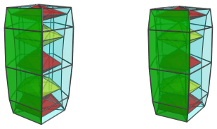 The
deca-augmented 5,10-duoprism, showing fourth of 5 decagonal prisms