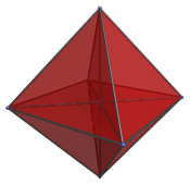 Octahedral projection
of 16-cell