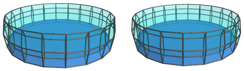 The
5,20-duoprism, showing 5/5 icosagonal prisms