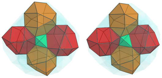 Parallel projection of
D4.11, showing 4/6 bilunabirotundae