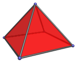 A square pyramid