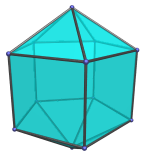 The elongated pentagonal
bipyramid