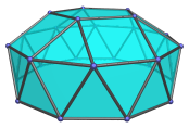 The gyroelongated
pentagonal cupola