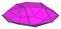 The pentagonal
gyrobicupola