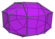 The
elongated pentagonal orthobicupola