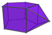 An augmented pentagonal
prism