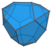 The triaugmented
dodecahedron