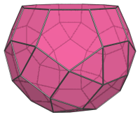 A bigyrate diminished
rhombicosidodecahedron