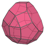 A metabidiminished
rhombicosidodecahedron