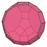 A tridiminished
rhombicosidodecahedron