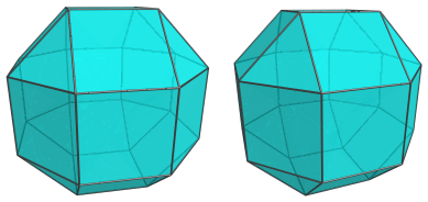 Parallel projection of
K4.107, showing antipodal rhombicuboctahedron