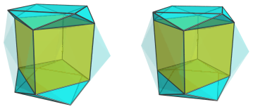Parallel projection of
K4.35, showing 2/6 square antiprisms
