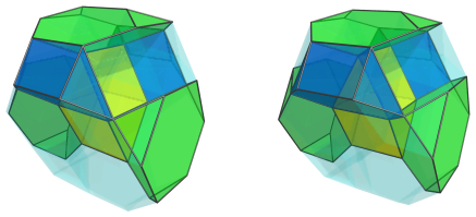Perspective
projection of the augmented cantitruncated 5-cell, showing 1 more truncated
tetrahedron