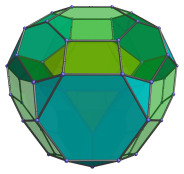 Now with the 4th adjoining truncated
tetrahedron shown