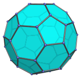 The truncated
icosahedron