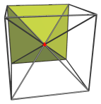 First square pyramid cell