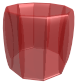A 8-prismic cylinder