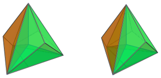 Parallel
projection of the joined pentachoron, showing 4/4 nearest cells