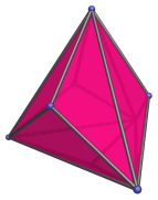 The triakis
tetrahedron
