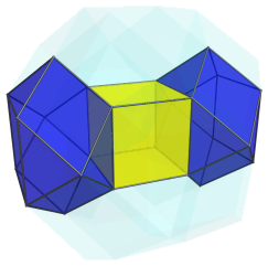 The rectified 24-cell, 3rd pair of
cuboctahedra