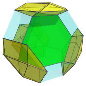 The
runcitruncated 5-cell, showing 4 surrounding cuboctahedra