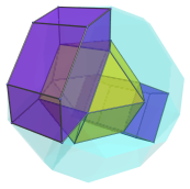 The runcitruncated 5-cell, showing
another 2/6 surrounding hexagonal prisms