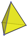 A
tetrahedron