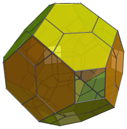 Truncated 24-cell,
with 12 limb truncated octahedra shown