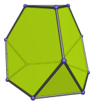 The truncated
tetrahedron