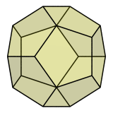 Projection of the regular
dodecahedron, without HSR
