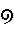 Spiral glyph for v